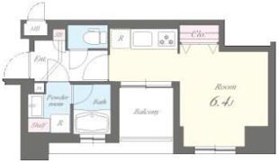エリートタウン日本橋の間取り画像