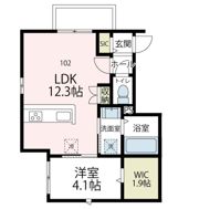 ストリーム鴨居の間取り画像