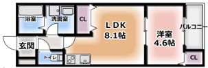 COURTYARD ShimbashiⅡ（コートヤード新橋）の間取り画像