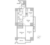 六本木ビュータワーの間取り画像