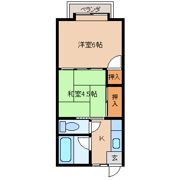 フラワーハイツの間取り画像