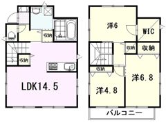コモドE棟（4551）の間取り画像