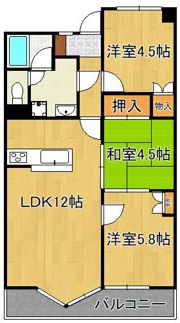 パラシオ高塔の間取り画像