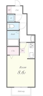 グランディユーの間取り画像