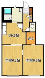 グリーンハイツ白野江の間取り画像