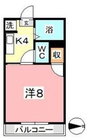 ステーションパレス Iの間取り画像