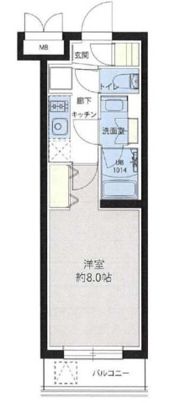 レクシード目白の間取り画像