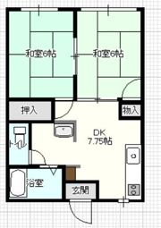 サンライズイマイの間取り画像
