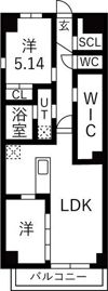 アーチレジデンス川名駅前の間取り画像