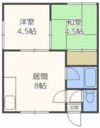 飛鳥マンションの間取り画像