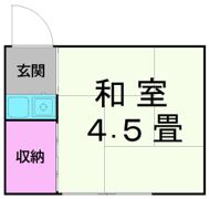 島田荘の間取り画像