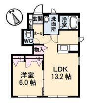 ヴァン・ベール C棟の間取り画像