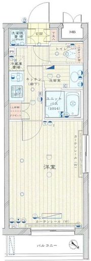 フレイエ赤羽の間取り画像