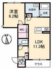 シャーメゾン ノア A棟の間取り画像
