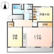 マンションてんじんの間取り画像