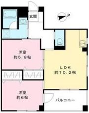 シェルマンド毛馬の間取り画像