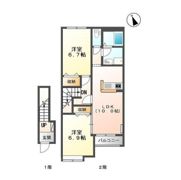 フィオーレ新開の間取り画像
