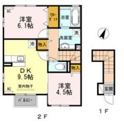 サニーフラット鹿野本町の間取り画像