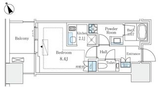 麻布台ヒルズレジデンスBの間取り画像