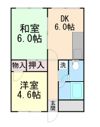 橋本マンションの間取り画像