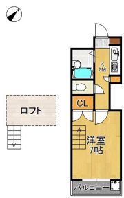 サンワパレス折尾IIIの間取り画像