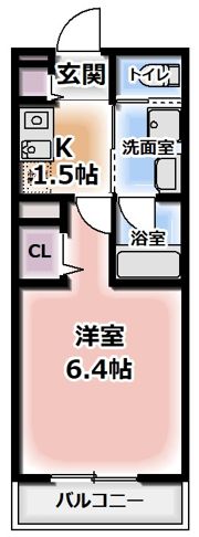 ALEGRIA常称寺の間取り画像