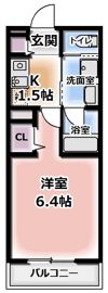 ALEGRIA常称寺の間取り画像