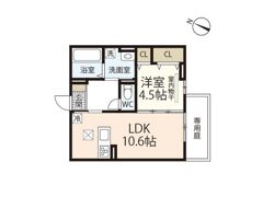 エスポワール天神の間取り画像