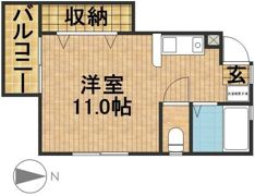 サンフォーレⅡの間取り画像