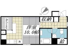 メゾン・ド・ヴィレ東神田の間取り画像