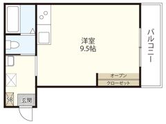 ソア長束の間取り画像