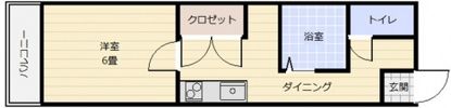 メゾン・ドウエストの間取り画像