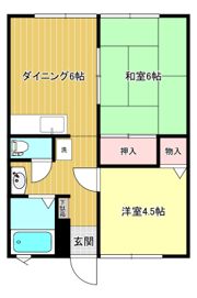 ふらわぁコーポの間取り画像