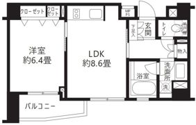 クリオ渋谷ラ・モードの間取り画像