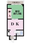 京橋マンションの間取り画像