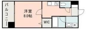 Prelude新町の間取り画像