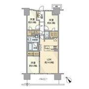 オハナ八王子オークコートの間取り画像