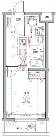 クレヴィスタ成増Ⅱの間取り画像