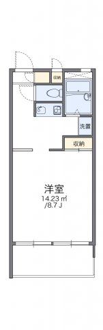 レオパレスフォーリスの間取り画像