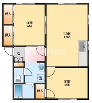 サンハイツ平山Cの間取り画像