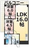 シャトー振甫の間取り画像