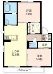 サンロワールBの間取り画像