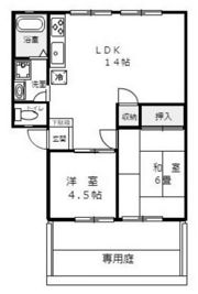 サンライフ西本の間取り画像