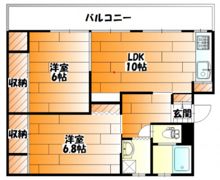 マンション尾那岡1号棟の間取り画像