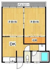 サンアパートメントの間取り画像