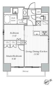 THE PLACE KOMAGOMEの間取り画像