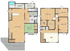 東持田町F貸家の間取り画像