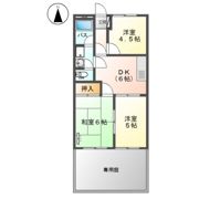 アーバンハイツリブ1の間取り画像