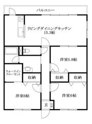 エリヴェール道後の間取り画像