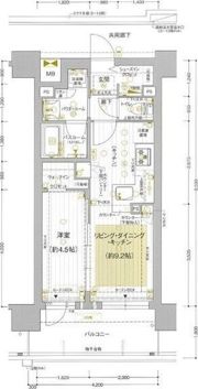 プレサンス ロジェ 御器所駅前の間取り画像